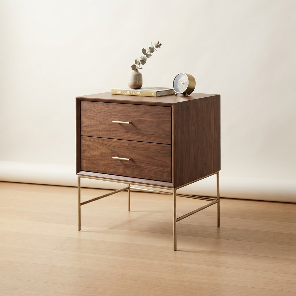 Copper Hollow Nightstand